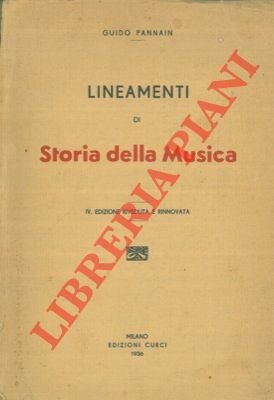 Lineamenti di storia della musica.