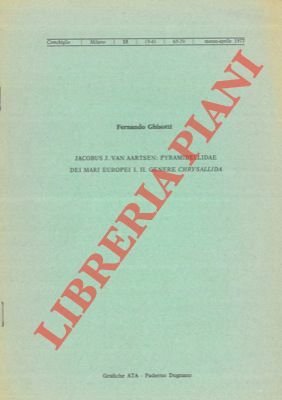 Jacobus J. van Aartsen: Pyramidellidae dei mari europei I. Il …