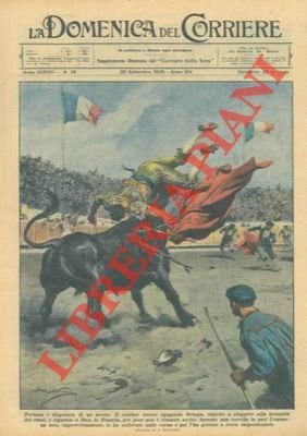 Il celebre torero spagnolo Ortega viene incornato durante una corrida. | Immagine Gallery 1