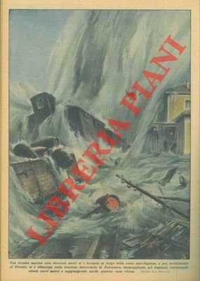 Tromba marina alta duecento metri si è abbattuta sulla stazione …