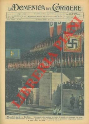 Mussolini parla a Berlino.