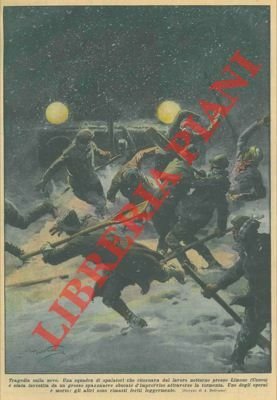 Presso Limone uno spazzaneve travolge squadra di spalatori.