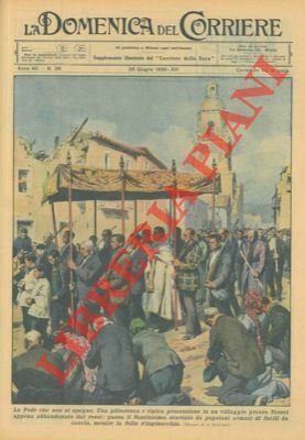 Pittoresca e tipica processione in un villaggio presso Teruel appena … | Immagine Gallery 1