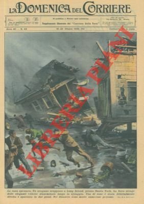 Un uragano scoppiato a Long Island, presso Nuova York, ha …