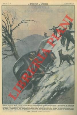 Automobilisti precipitati da una ripida scarpata sulla Varallo - Novara …