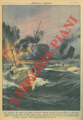 Un grosso convoglio inglese scortato da torpediniere è attaccato all'improvviso … | Immagine Gallery 1