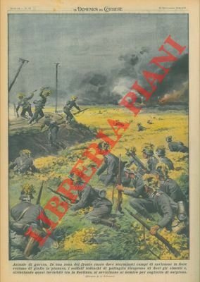 Sul fronte russo i soldati tedeschi di pattuglia ricoprono di …