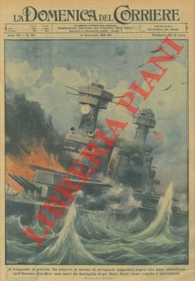 Un attacco in massa di aeroplani nipponici sopra una base …