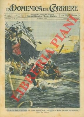 L'equipaggio italiano dell' "Alfio" tratto in salvo nell'Atlantico.