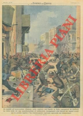 Manifestazione di solidarietà repressa dalla polizia inglese.