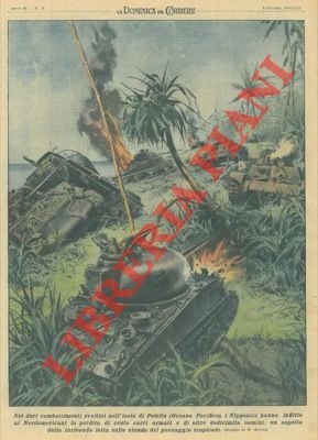 Nell'isola di Peleliu (Oceano Pacifico) i nipponici infliggono ai nordamericani …