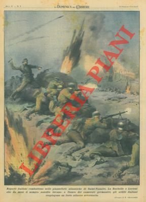 A fianco dei camerati germanici, reparti italiani respingono un attacco …