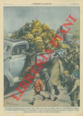 Il ritorno delle banane a Bristol dopo la guerra.