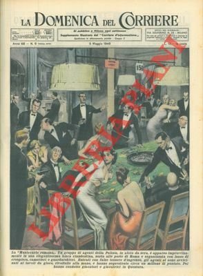 Agenti di polizia in borghese scoprono una elegantissima bisca clandestina …