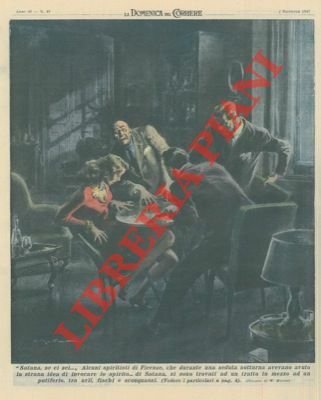 Spiritisti di Firenze che durante una seduta avevano invocato lo …