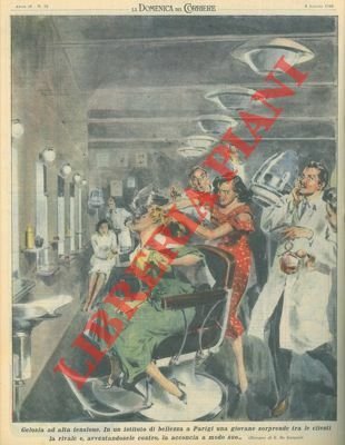 Giovane sorprende in un istituto di bellezza la rivale e …