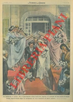 Per il matrimonio di una ballerina le colleghe improvvisano, dopo …