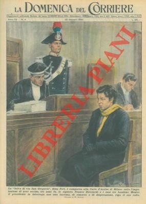 Mentre l'imputata per l'omicidio della signora Franca Ricciardi e i suoi tre bimbi viene interrogata, non una lacrima riga il suo volto.