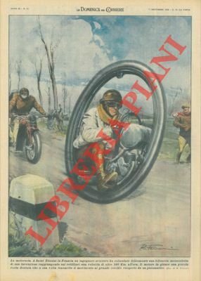 Ingegnere svizzero collauda una bizzarra motocicletta raggiungendo sui rettilinei una …