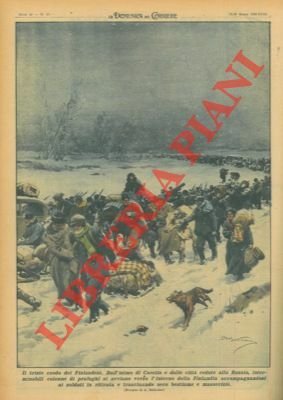 Dall'istmo di Carelia e dalle città cedute alla Russia, interminabili colonne di profughi si avviano verso l'interno della Finlandia accompagnandosi ai soldati in ritirata e trascinando seco bestiame e masserizie.