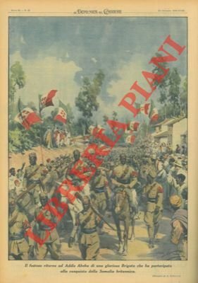 Festoso ritorno ad Addis Abeba di una nostra Brigata che …