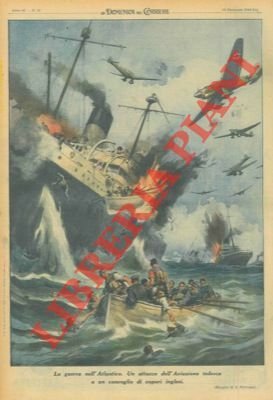 Un attacco dell'aviazione tedesca a un convoglio di vapori inglesi.