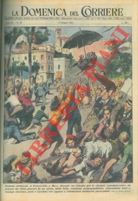 A Francavilla a Mare, durante le elezioni, da un aereo …