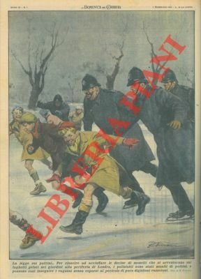 Poliziotti muniti di pattini acciuffano i monelli che si avventurano …