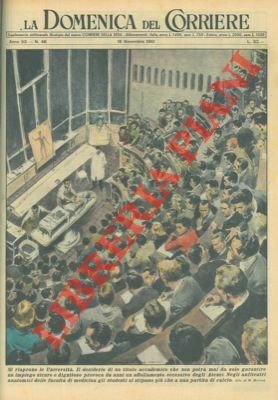 L'affollamento eccessivo degli Atenei. Negli anfiteatri anatomici delle facoltà di …