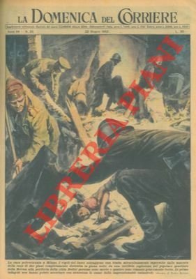 Vigili del fuoco a Milano estraggono una bimba superstite dalle …