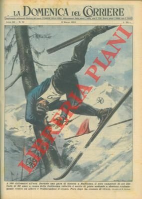 A Madesimo, Ilio Colli durante una discesa esce di pista, …