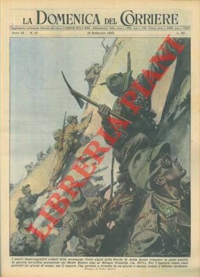 Alpini della Scuola d'Aosta in pieno assetto di guerra, raggiungono …