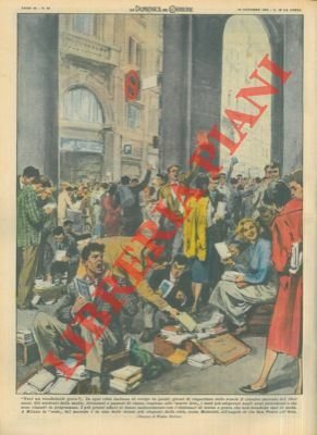 Mercato dei libri usati in ogni città italiana.