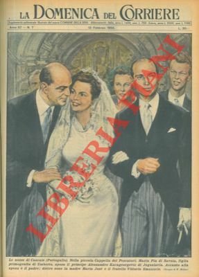 Maria Pia di Savoia, figlia primogenita di Umberto, sposa il …