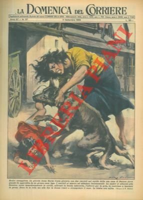 Donna strangola cane lupo che aveva aggredito la propria figlia.