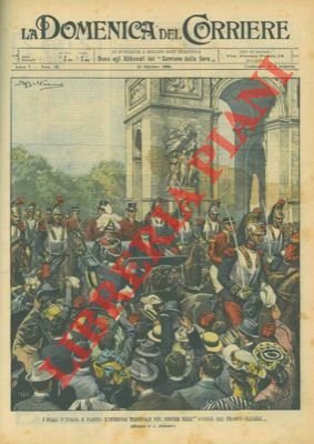 I reali d'Italia a Parigi ed il corteo nell'Avenue des …