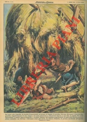 Vicino a Foggia tre sorelle giocavano intorno a una bica …