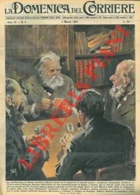 Celebrazione dei 50 anni dalla morte di Giosué Carducci. Famosa …