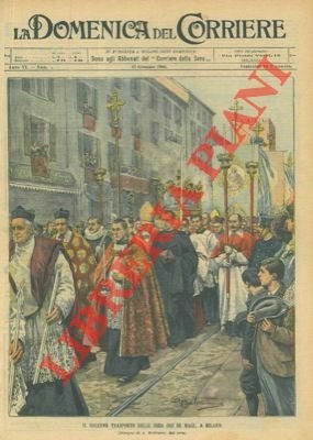 Processione per il trasporto delle ossa dei Re Magi.