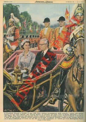 Il capo dello Stato italiano, accompagnato dalla consorte, è giunto … | Immagine Gallery 1