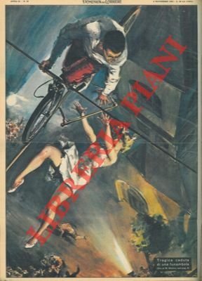 Tragica caduta di una funambola.