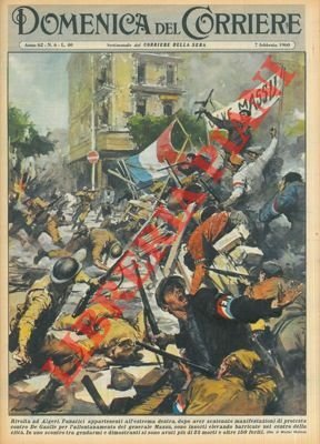 Fanatici appartenenti all'estrema destra sono insorti elevando barricate nel centro … | Immagine Gallery 1