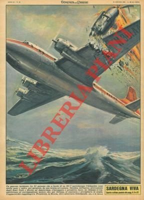 Elica di un aereo in volo s'inceppava e prendeva fuoco. …