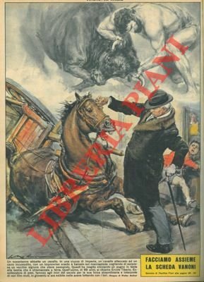 Imperia: novantenne abbatte un cavallo sferrandogli un pugno in testa.