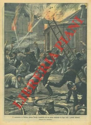 Incendio di un manicomio a Parigi.