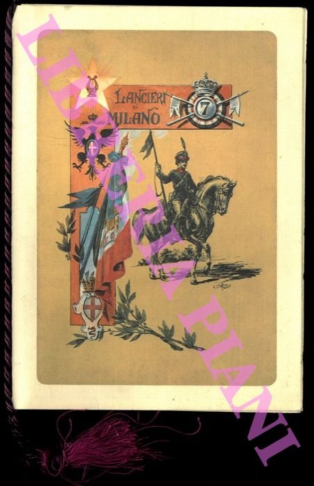 7° "Lancieri di Milano". 1859 - 1984. Calendario 1984.