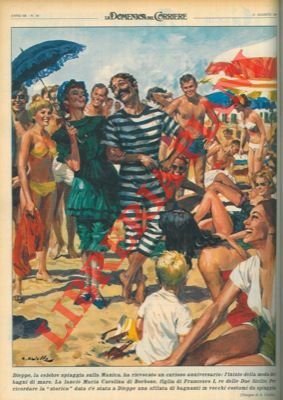 Sfilata di bagnanti in costumi d'epoca per il centenario dei …