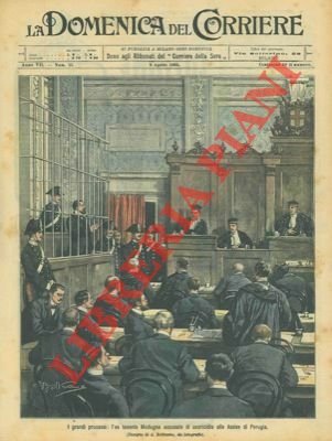 Grande processo all'ex tenente Modugno accusato di uxoricidio.