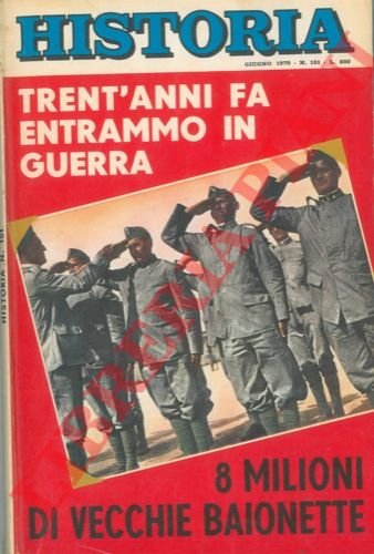 8 milioni di vecchie baionette.