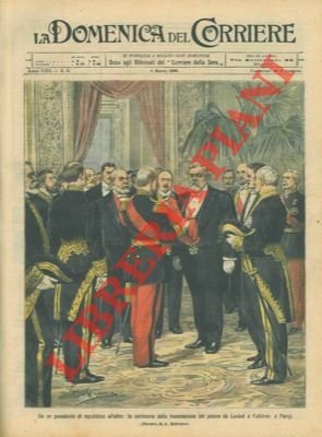 Cerimonia per il cambio del potere in Francia: Loubet passa …